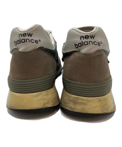 NEW BALANCE（ニューバランス）NEW BALANCE (ニューバランス) スニーカー ブラウン×グレー サイズ:25.5の古着・服飾アイテム