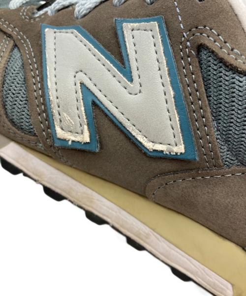 NEW BALANCE（ニューバランス）NEW BALANCE (ニューバランス) スニーカー ブラウン×グレー サイズ:25.5の古着・服飾アイテム