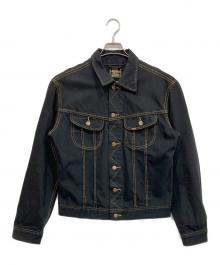 LEE（リー）の古着「90S SLIM JACKET ブラックデニムジャケット SLIM JACKET」｜ブラック