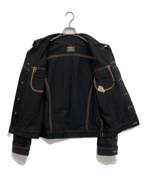 LEE（リー）LEE (リー) 90S SLIM JACKET ブラックデニムジャケット SLIM JACKET ブラック サイズ:Lの古着・服飾アイテム