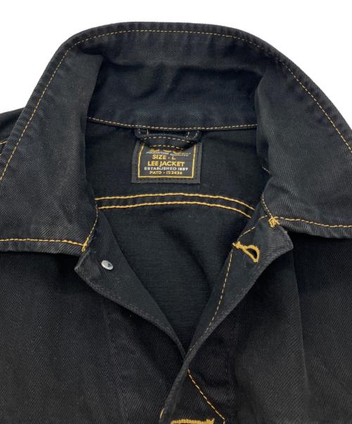 LEE（リー）LEE (リー) 90S SLIM JACKET ブラックデニムジャケット SLIM JACKET ブラック サイズ:Lの古着・服飾アイテム