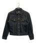 LEE（リー）の古着「90S SLIM JACKET ブラックデニムジャケット SLIM JACKET」｜ブラック