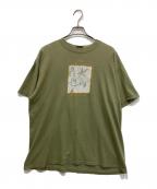 ONEITAオニータ）の古着「80-90SプリントTシャツ」｜オリーブ