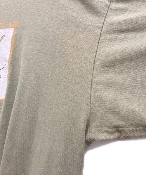 ONEITA（オニータ）ONEITA (オニータ) 80-90SプリントTシャツ オリーブ サイズ:XLの古着・服飾アイテム