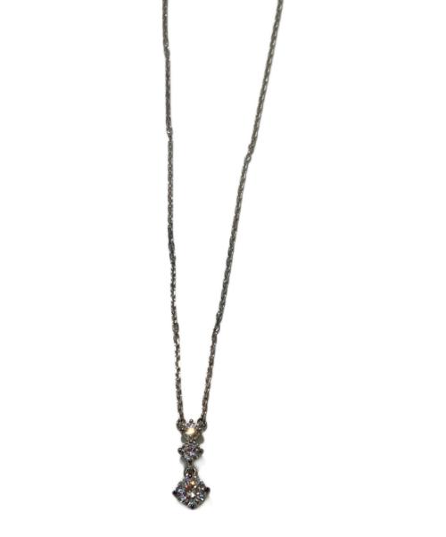 4℃（ヨンドシー）4℃ (ヨンドシー) エターナルシルバーネックレス 3連 シルバーの古着・服飾アイテム
