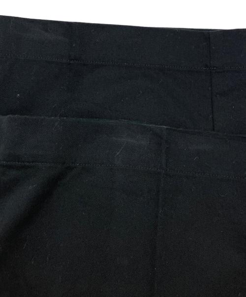 UNDERCOVER（アンダーカバー）UNDERCOVER (アンダーカバー) 切りっ放し加工スラックス ブラック サイズ:Mの古着・服飾アイテム