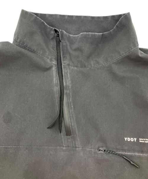 YDOT（ワイドット）YDOT (ワイドット) AIR VENT HALF ZIP TRACK JACKET エアーベントトラックジャケット グレー サイズ:Lの古着・服飾アイテム