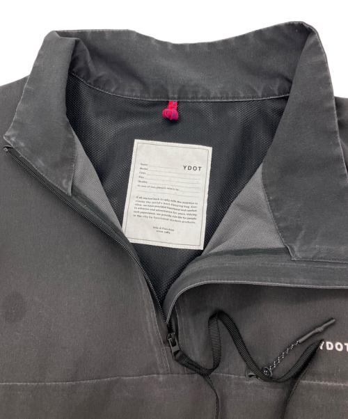 YDOT（ワイドット）YDOT (ワイドット) AIR VENT HALF ZIP TRACK JACKET エアーベントトラックジャケット グレー サイズ:Lの古着・服飾アイテム