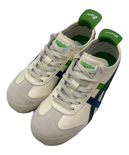 Onitsuka Tiger（オニツカタイガー）Onitsuka Tiger (オニツカタイガー) MEXICO 66 ローカットスニーカー アイボリー サイズ:23の古着・服飾アイテム