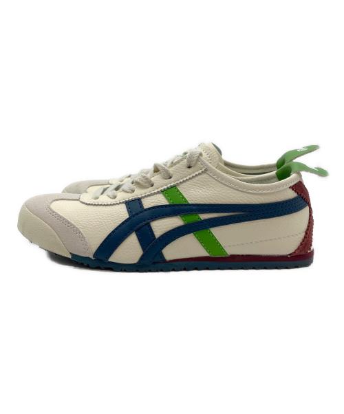 Onitsuka Tiger（オニツカタイガー）Onitsuka Tiger (オニツカタイガー) MEXICO 66 ローカットスニーカー アイボリー サイズ:23の古着・服飾アイテム