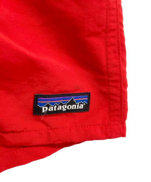 Patagonia（パタゴニア）Patagonia (パタゴニア) バギーズ・ショーツ 5インチ ハーフパンツ レッド サイズ:Sの古着・服飾アイテム