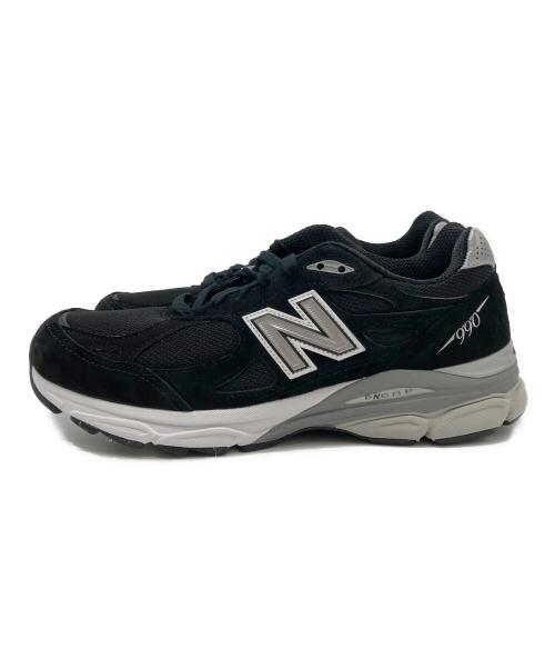 NEW BALANCE（ニューバランス）NEW BALANCE (ニューバランス) 990V3 ローカットスニーカー ブラック サイズ:26.5の古着・服飾アイテム