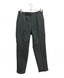 EDIFICE（エディフィス）の古着「26SS Suncloth Comfy スラックス」｜グレー
