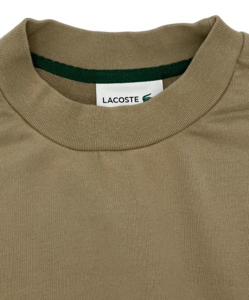LACOSTE（ラコステ）LACOSTE (ラコステ) エッセンシャルクルーネックスウェット ブラウン サイズ:Lの古着・服飾アイテム