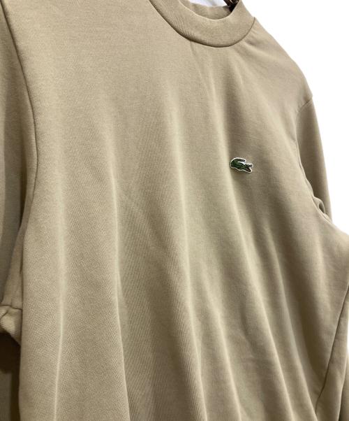 LACOSTE（ラコステ）LACOSTE (ラコステ) エッセンシャルクルーネックスウェット ブラウン サイズ:Lの古着・服飾アイテム