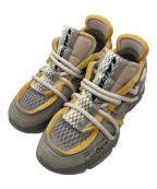 LACOSTEラコステ）の古着「L003 ACTIVE RWY 123 SMA スニーカー」｜イエロー×グレー