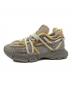 LACOSTE (ラコステ) L003 ACTIVE RWY 123 SMA スニーカー イエロー×グレー サイズ:26.5：8000円