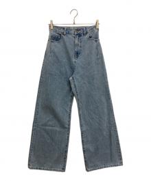 Snidel（スナイデル）の古着「26SS ストレートデニムパンツ」｜インディゴ