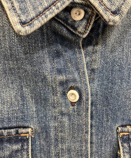 Healthy DENIM（ヘルシーデニム）Healthy denim (ヘルシーデニム) デニムシャツ  Almond インディゴ サイズ:S 未使用品の古着・服飾アイテム