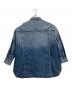 Healthy denim (ヘルシーデニム) デニムシャツ  Almond インディゴ サイズ:S 未使用品：8000円