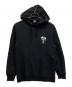 stussy（ステューシー）の古着「WORLD TOUR  プルオーバーパーカー」｜ブラック