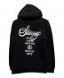 stussy (ステューシー) WORLD TOUR  プルオーバーパーカー ブラック サイズ:S：7000円