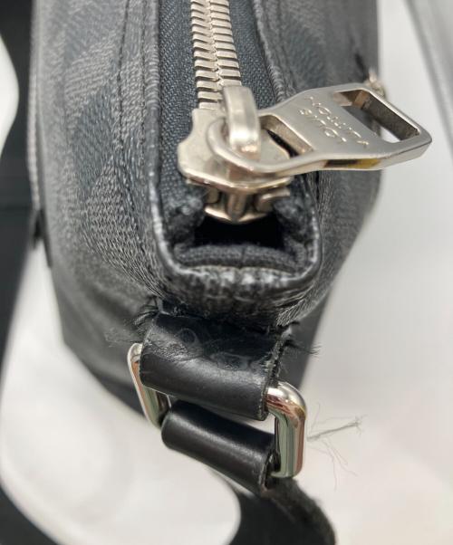 LOUIS VUITTON（ルイ ヴィトン）LOUIS VUITTON (ルイ ヴィトン) ミックMM ショルダーバッグ ブラックの古着・服飾アイテム