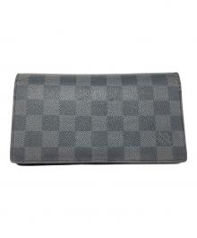 LOUIS VUITTON（ルイ ヴィトン）の古着「ポルトフォイユ・ブラザ 長財布」｜ブラウン