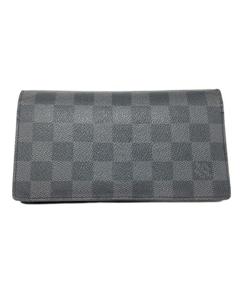 LOUIS VUITTON（ルイ ヴィトン）LOUIS VUITTON (ルイ ヴィトン) ポルトフォイユ・ブラザ 長財布 ブラウンの古着・服飾アイテム
