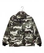 WTAPSダブルタップス）の古着「CIV JK JACKET COPO TWILL URBAN CAMO ジャケット」｜グリーン×ブラック