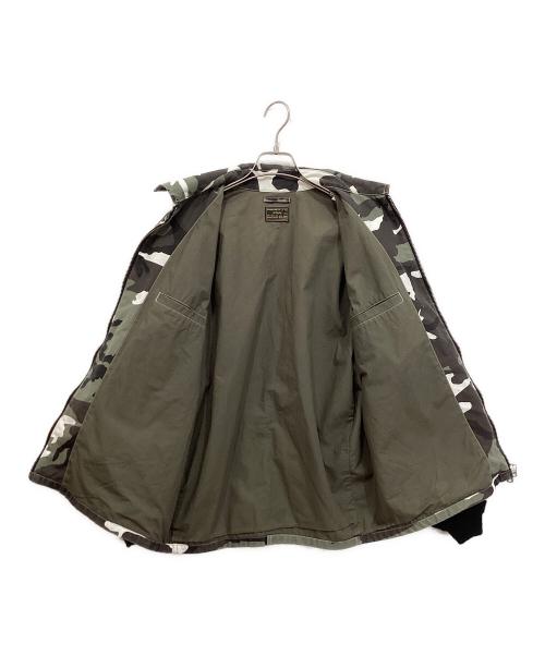 WTAPS（ダブルタップス）WTAPS (ダブルタップス) CIV JK JACKET COPO TWILL URBAN CAMO ジャケット グリーン×ブラック サイズ:2の古着・服飾アイテム