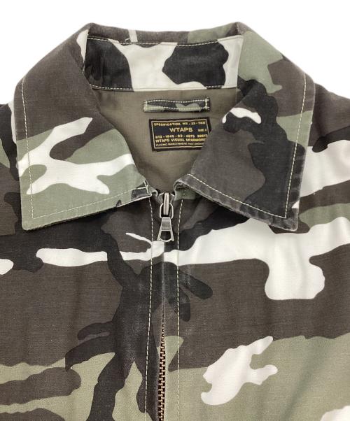 WTAPS（ダブルタップス）WTAPS (ダブルタップス) CIV JK JACKET COPO TWILL URBAN CAMO ジャケット グリーン×ブラック サイズ:2の古着・服飾アイテム