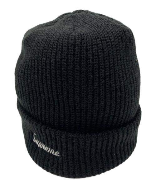 SUPREME（シュプリーム）SUPREME (シュプリーム) 21AW Loose Gauge Beanie ニット帽 ブラックの古着・服飾アイテム