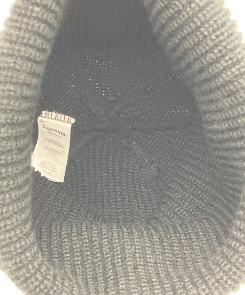 SUPREME（シュプリーム）SUPREME (シュプリーム) 21AW Loose Gauge Beanie ニット帽 ブラックの古着・服飾アイテム
