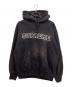 SUPREME（シュプリーム）の古着「20AW Patchwork Hooded Sweatshirt フェード加工パーカー」｜ブラック