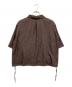 HUMAN WOMAN (ヒューマンウーマン) 26SS ライトオンスデニムスキッパーブラウス ブラウン サイズ:M：6000円
