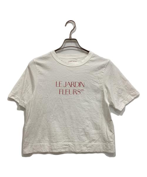 HUMAN WOMAN（ヒューマンウーマン）HUMAN WOMAN (ヒューマンウーマン) 26SS TSUNAGU ロゴTシャツ ホワイト サイズ:Mの古着・服飾アイテム