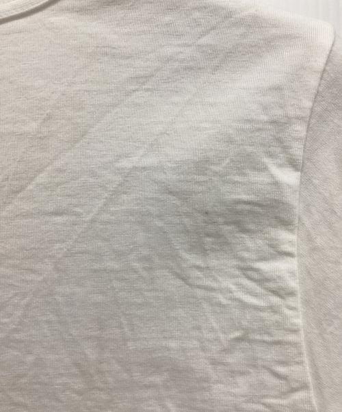 HUMAN WOMAN（ヒューマンウーマン）HUMAN WOMAN (ヒューマンウーマン) 26SS TSUNAGU ロゴTシャツ ホワイト サイズ:Mの古着・服飾アイテム