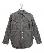Engineered Garmentsエンジニアド ガーメンツ）の古着「FIELD SHIRT シャンブレーシャツ」｜グレー