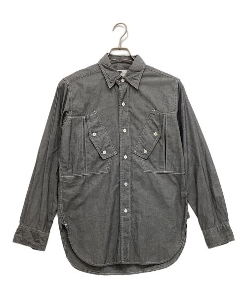 Engineered Garments（エンジニアド ガーメンツ）Engineered Garments (エンジニアド ガーメンツ) FIELD SHIRT シャンブレーシャツ グレー サイズ:XSの古着・服飾アイテム