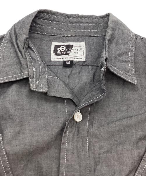 Engineered Garments（エンジニアド ガーメンツ）Engineered Garments (エンジニアド ガーメンツ) FIELD SHIRT シャンブレーシャツ グレー サイズ:XSの古着・服飾アイテム