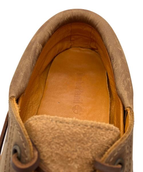 Timberland（ティンバーランド）Timberland (ティンバーランド) 3-EYELET CLASSIC RUGSOLE モカシンシューズ ブラウン サイズ:28の古着・服飾アイテム