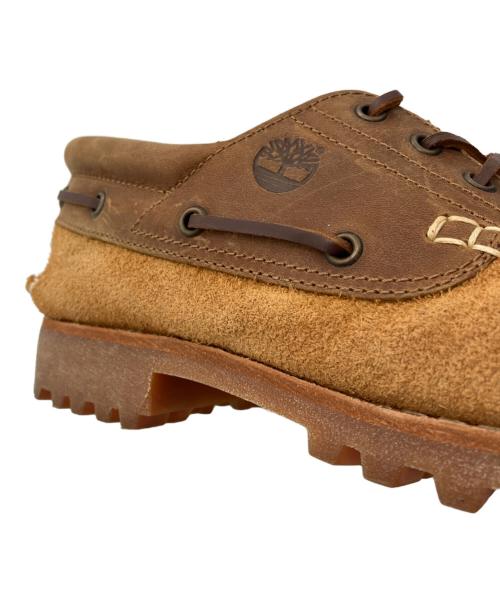 Timberland（ティンバーランド）Timberland (ティンバーランド) 3-EYELET CLASSIC RUGSOLE モカシンシューズ ブラウン サイズ:28の古着・服飾アイテム