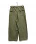 Needles (ニードルズ) H.D. Pant - Fatigue ヒザデル カーキ サイズ:M：12000円