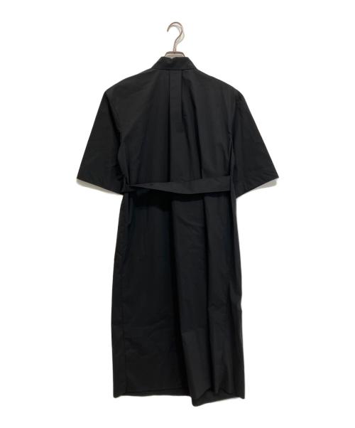 martinique（マルティニーク）martinique (マルティニーク) ライトタフタシャツワンピース ブラック サイズ:freeの古着・服飾アイテム