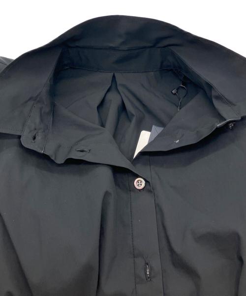 martinique（マルティニーク）martinique (マルティニーク) ライトタフタシャツワンピース ブラック サイズ:freeの古着・服飾アイテム