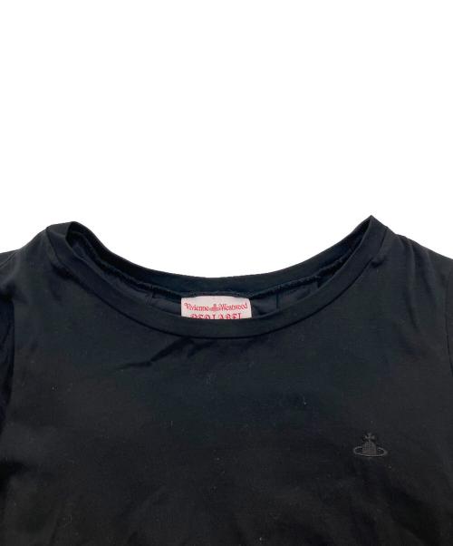 Vivienne Westwood RED LABEL（ヴィヴィアンウエストウッドレッドレーベル）Vivienne Westwood RED LABEL (ヴィヴィアンウエストウッドレッドレーベル) オーブ刺繍TEE ブラック サイズ:2の古着・服飾アイテム