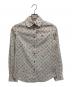 Vivienne Westwood RED LABEL（ヴィヴィアンウエストウッドレッドレーベル）の古着「オーブ刺繍総柄シャツ」｜ベージュ×レッド