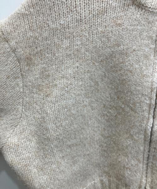 encircle（エンサークル）encircle (エンサークル) ニットジャケット アイボリー サイズ:Freeの古着・服飾アイテム
