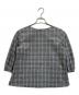 MACKINTOSH PHILOSOPHY（マッキントッシュ フィロソフィー）の古着「タータンチェックサッカーブラウス」｜グレー